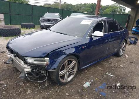 2013 Audi S4 3.0T Premium Plus из США, поврежденный, VIN WAUBGAFL1DA213984